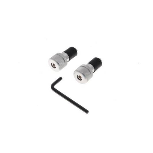 KOŃCÓWKA KIEROWNICY 15/26mm ALUM CHROM RYFLOWANA