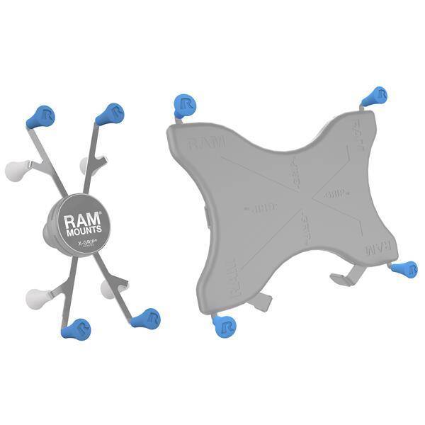 RAM® X-Grip® Niebieska gumowa zatyczka, 4 sztuki