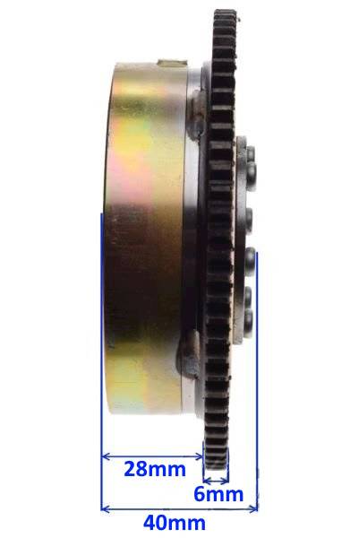 KOŁO MAGNESOWE DO YAMAHA TZR 50 F5WX 00 5YGZ