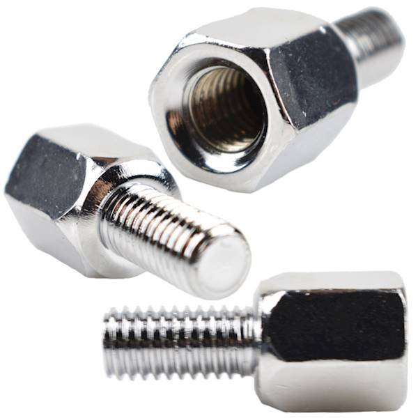 REDUKCJA ADAPTER LUSTERKA R>R 8>8 CHROM