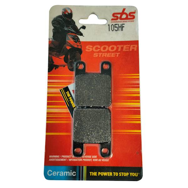 Klocki hamulcowe SBS 105HF do Aprilia Beta Derbi