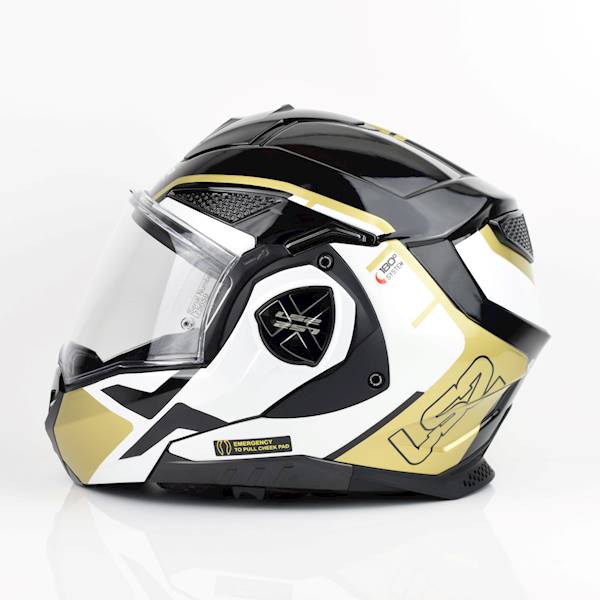 Kask LS2 FF901 Advant X Metryk Black Gold 3XL