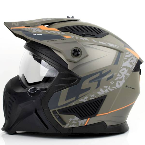 Kask LS2 OF606 Drifter Devor Matt Sand XS