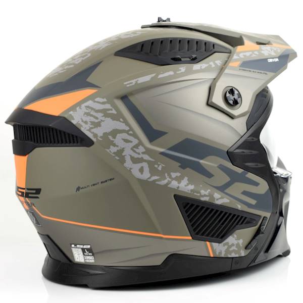 Kask LS2 OF606 Drifter Devor Matt Sand XS