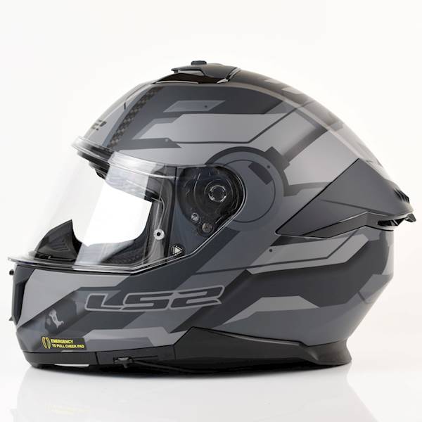 Kask LS2 FF808 Stream II Shadow M.Titan Grey XXL