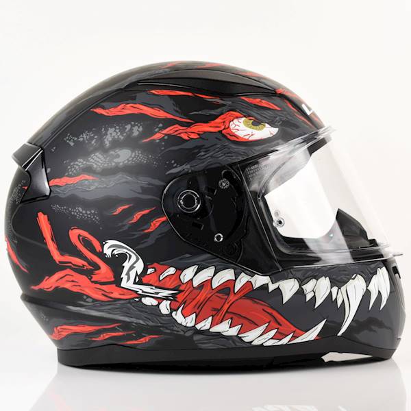 Kask LS2 FF353 Rapid II Kaiju M.Bl. Red White L