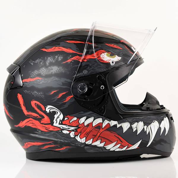 Kask LS2 FF353 Rapid II Kaiju M.Bl. Red White L