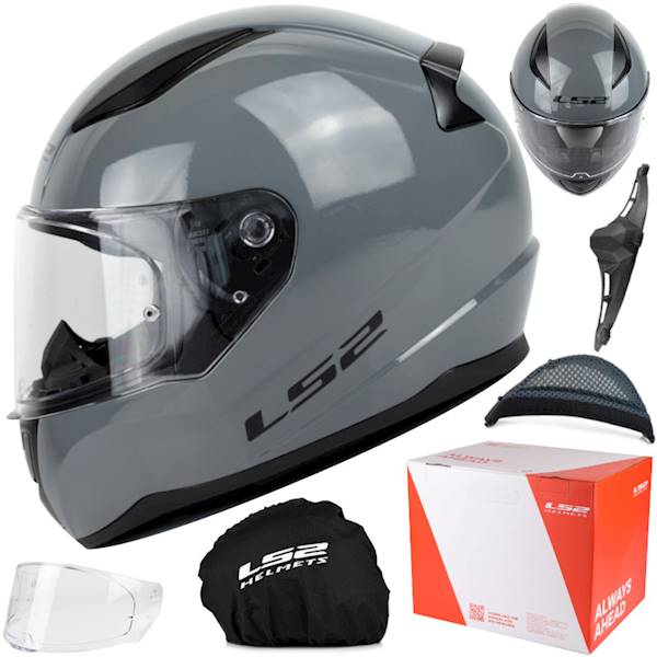 Kask LS2 FF353 Rapid II Solid Nardo Grey XS
