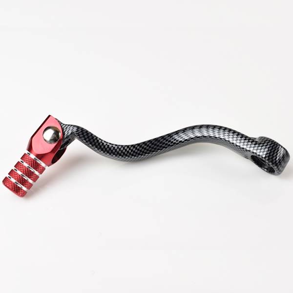 DŹWIGNIA ZMIANY BIEGÓW DO KTM CZERW/CARBON