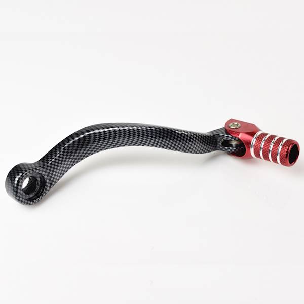 DŹWIGNIA ZMIANY BIEGÓW DO KTM CZERW/CARBON