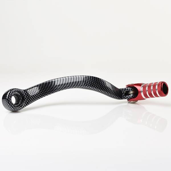 DŹWIGNIA ZMIANY BIEGÓW DO KTM CZERW/CARBON