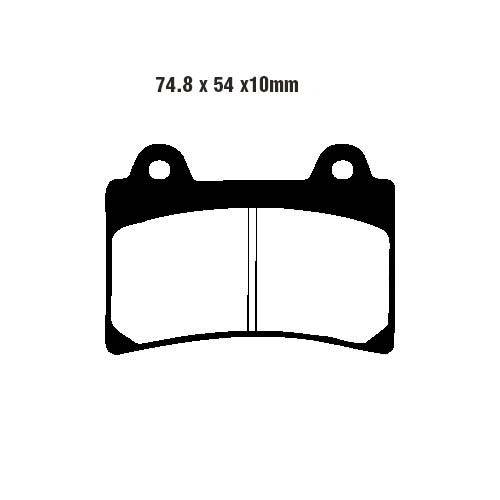 Klocki hamulcowe EBC FA123 do Yamaha FJ FZ TDM XJR