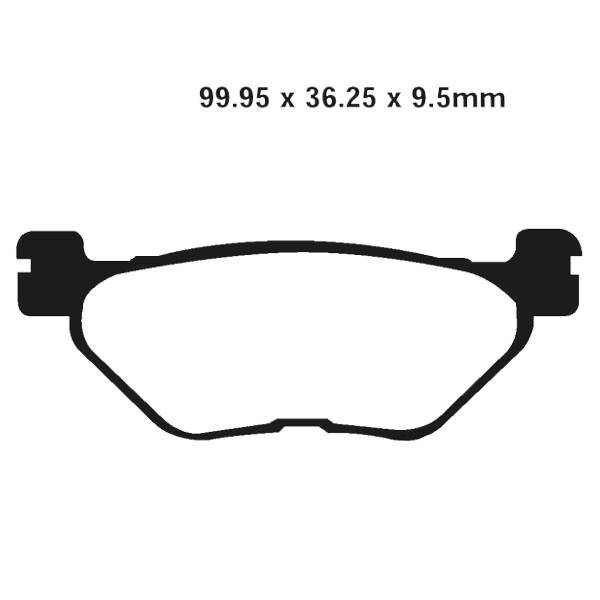 Klocki hamulcowe EBC FA319/2 do Yamaha FJR/TDM/XT/