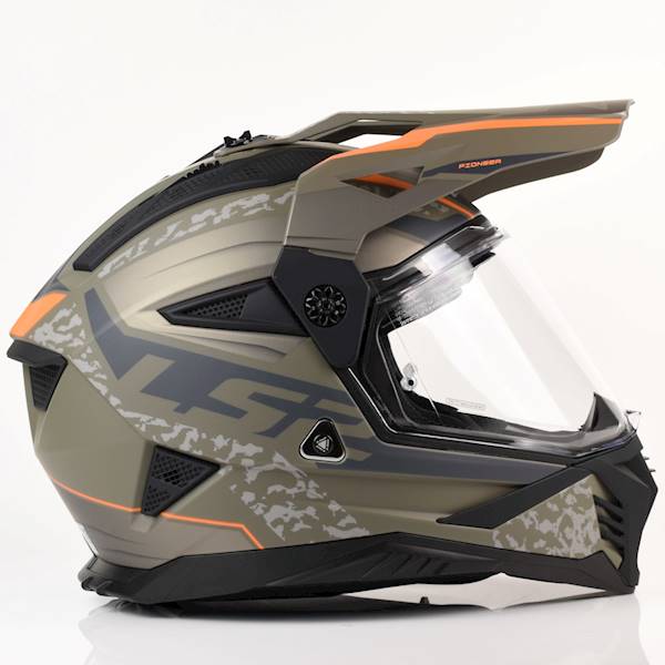 Kask LS2 MX702 Pioneer II Devor Matt Sand S