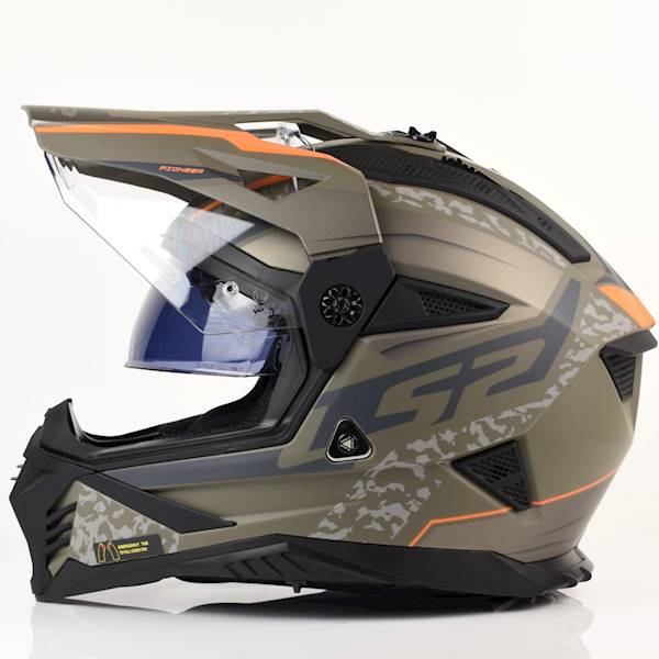 Kask LS2 MX702 Pioneer II Devor Matt Sand S