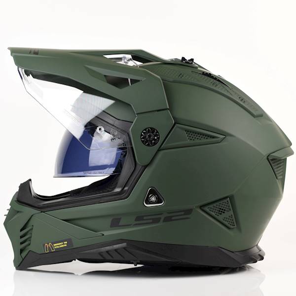 Kask LS2 MX702 Pioneer II Solid M. Mil. Gr. M