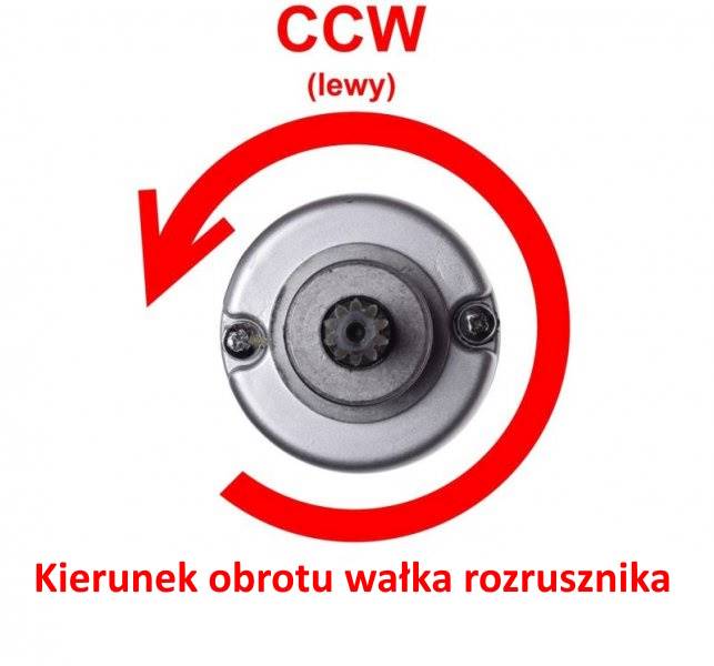 ROZRUSZNIK ELEKTRYCZNY 10 ZĘBÓW FI 7,5mm 2T