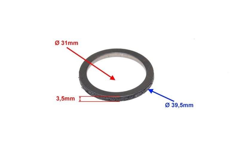 USZCZELKA KOLANKA DO SUZUKI GN125