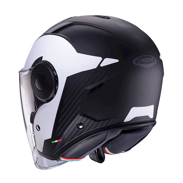 Kask Caberg Soho Milano czarny mat/biały M