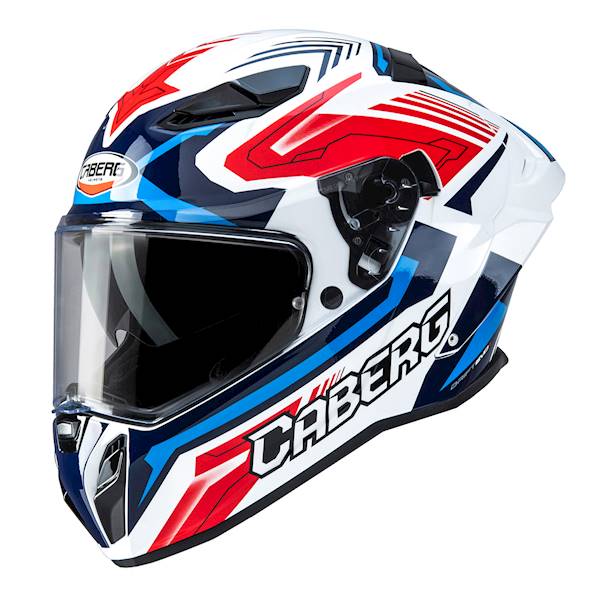 Kask Caberg Drift Evo II Jarama biał/czer/nieb XL