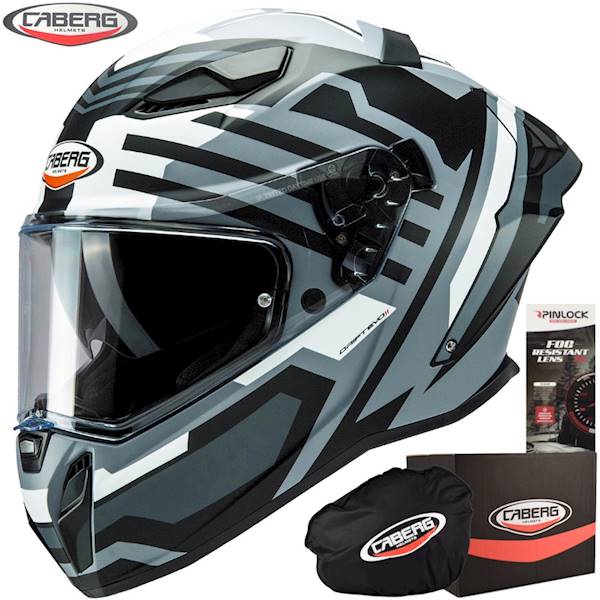 Kask Caberg Drift Evo II Horizon czarny mat/szary/