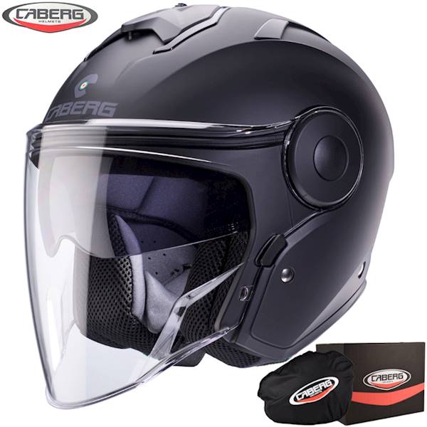 Kask Caberg Soho Solid czarny mat S
