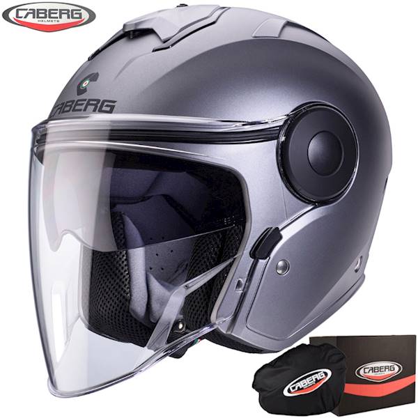 Kask Caberg Soho Solid szary mat Gunmetal S
