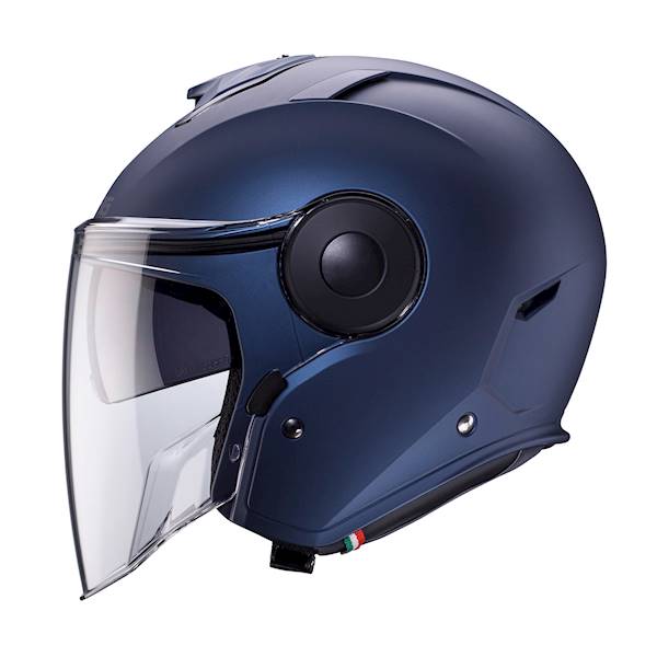 Kask Caberg Soho Solid niebieski mat Yamaha S