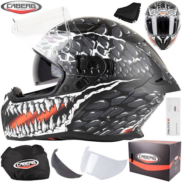 Kask Caberg Drift Evo II Crock cz mat/sza/czer L