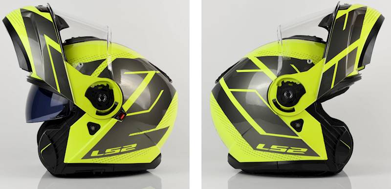 Kask LS2 FF908 Strobe II Code H-V Yel. Grey M