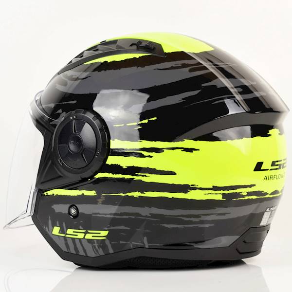 Kask LS2 OF616 Airflow II Brush Bl. H-V Y. S