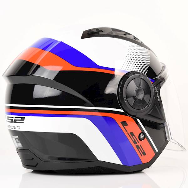 Kask LS2 OF616 Airflow II Rush Wh. Blue Red 3XL