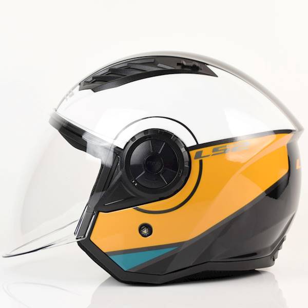 Kask LS2 OF616 Airflow II Cover Wh. Brown XS