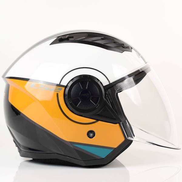 Kask LS2 OF616 Airflow II Cover Wh. Brown XS