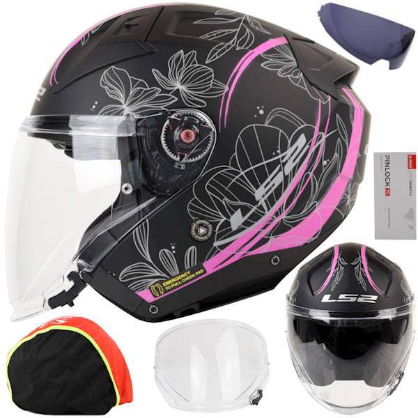 Kask LS2 OF603 Infinity II Lotus Matt Pink XL