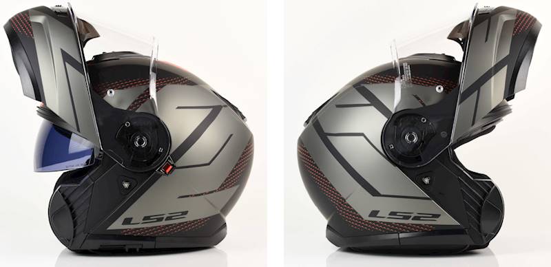 Kask LS2 FF908 Strobe II Code M. Black Grey 3XL