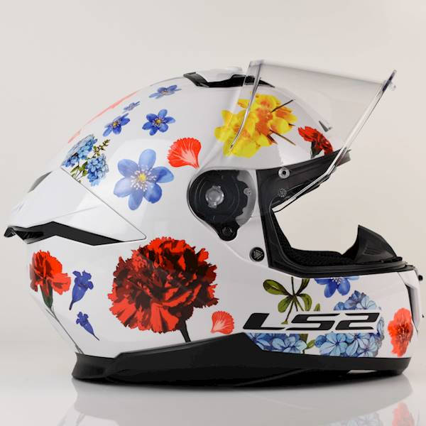 Kask LS2 FF808 Stream II Flowers White 3XL