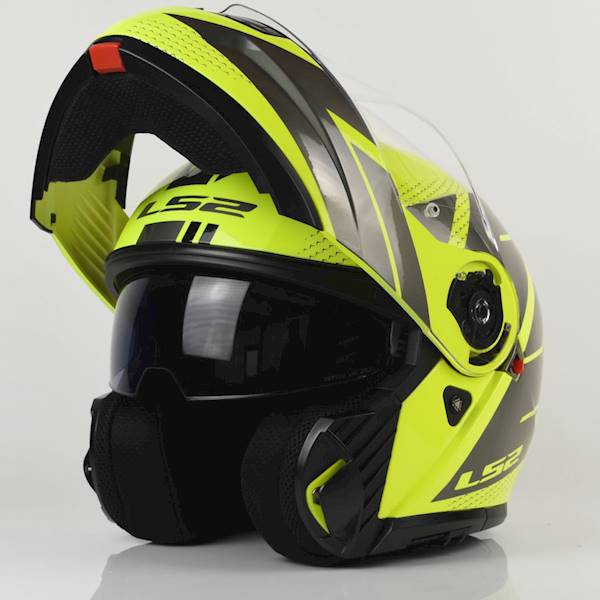 Kask LS2 FF908 Strobe II Code H-V Yel. Grey XS
