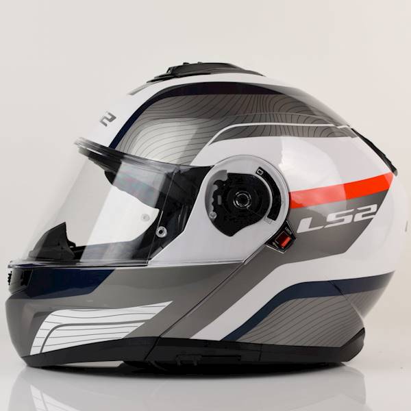 Kask LS2 FF908 Strobe II Monza Wh. Blue Red XXL