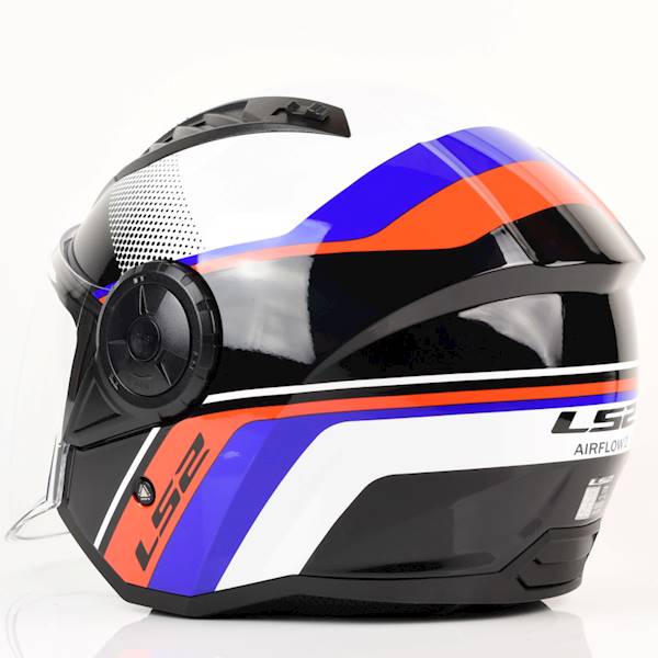 Kask LS2 OF616 Airflow II Rush Wh. Blue Red XS