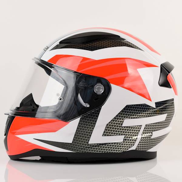 Kask LS2 FF353 Rapid II Grid White Red XL