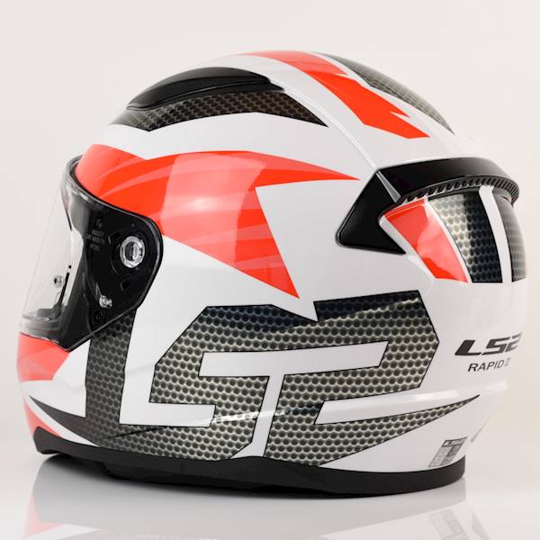 Kask LS2 FF353 Rapid II Grid White Red L
