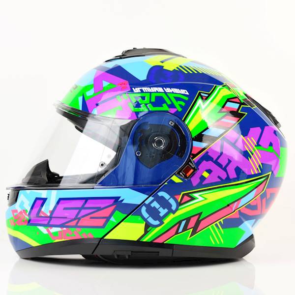 Kask LS2 FF908 Strobe II Svent Blue Green XS