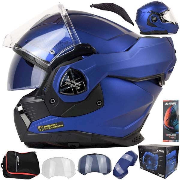 Kask LS2 FF901 Advant X Solid Matt Navy Blue XXL