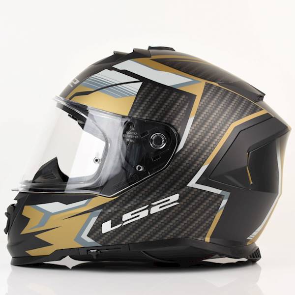 Kask LS2 FF800 Storm II Tracker M.Black Gold 3XL