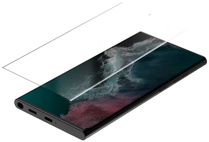 Folia ochronna wyświetlacza Samsung S22 Ultra 2pak