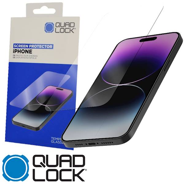Quad Lock Szkło na wyświetlacz iPhone 14 Pro Max