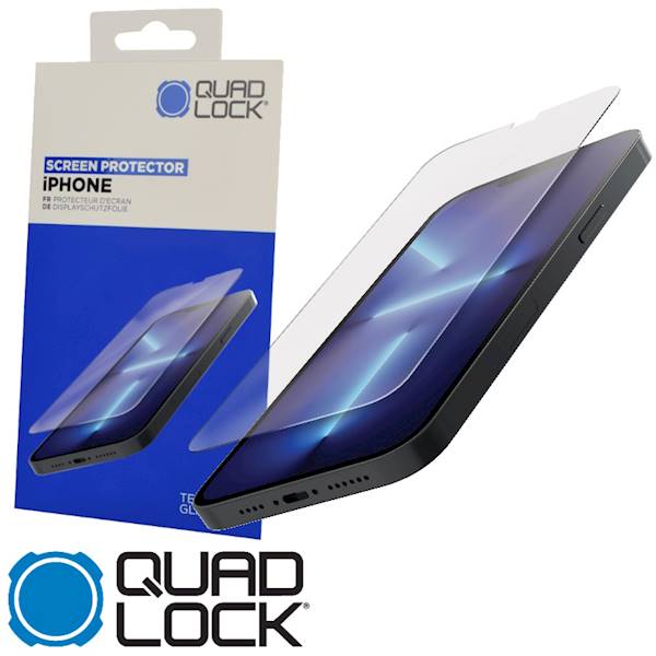 Quad Lock Szkło na wyświetlacz iPhone 13 Pro Max