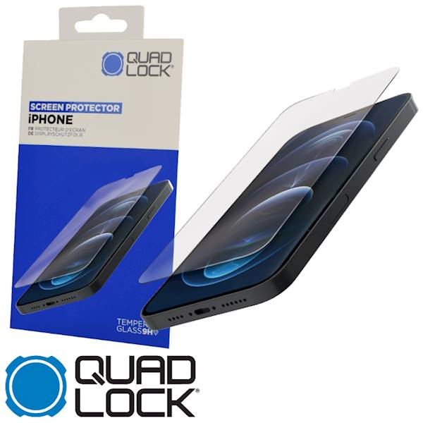 Quad Lock Szkło na wyświetlacz iPhone 12 Pro Max
