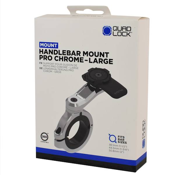 Quad lock PRO Chrom. podstawa mont. na kierow Duża